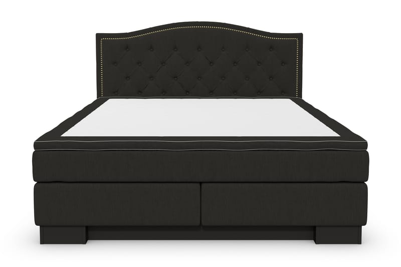 Hilton Lyx Komplett Sängpaket160x210 Amiral Sänggavel - Svart - Möbler - Säng - Komplett sängpaket