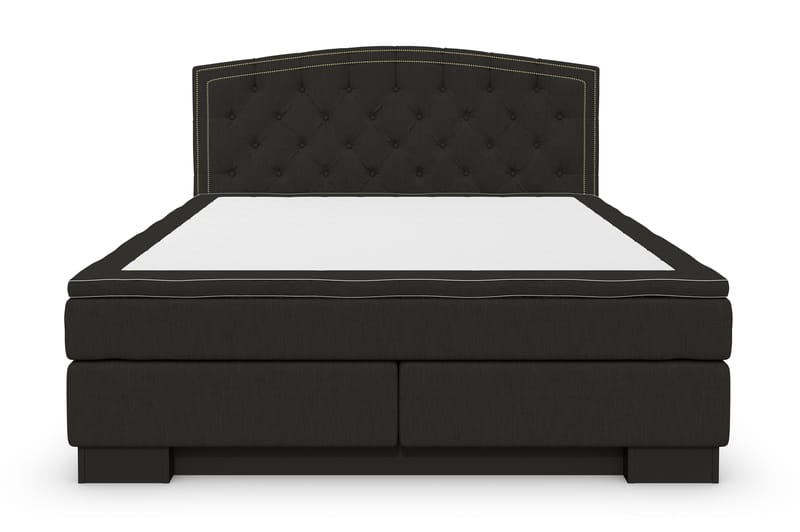 Hilton Lyx Komplett Sängpaket160x210 Amiral Sänggavel - Svart - Möbler - Säng - Komplett sängpaket