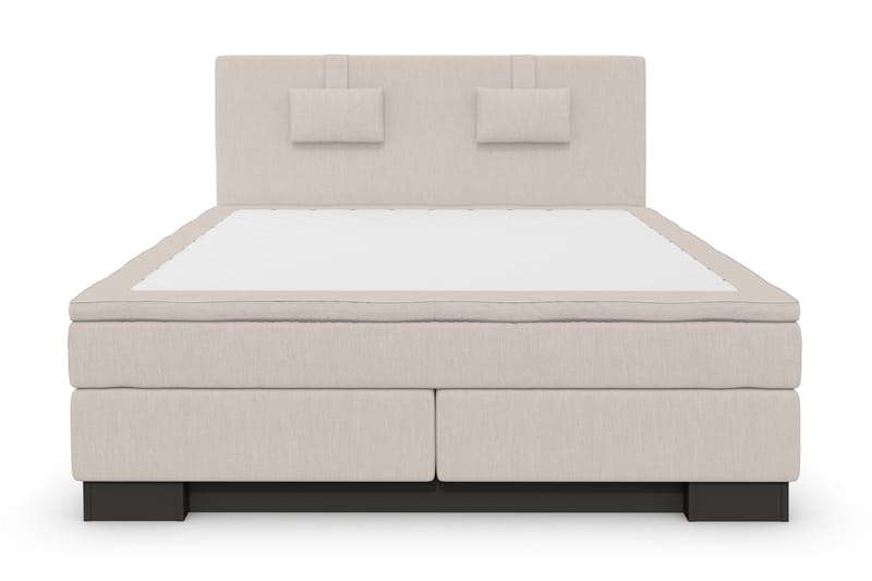 Hilton Lyx Komplett Sängpaket160x210  Beige - Beige - Möbler - Säng - Komplett sängpaket