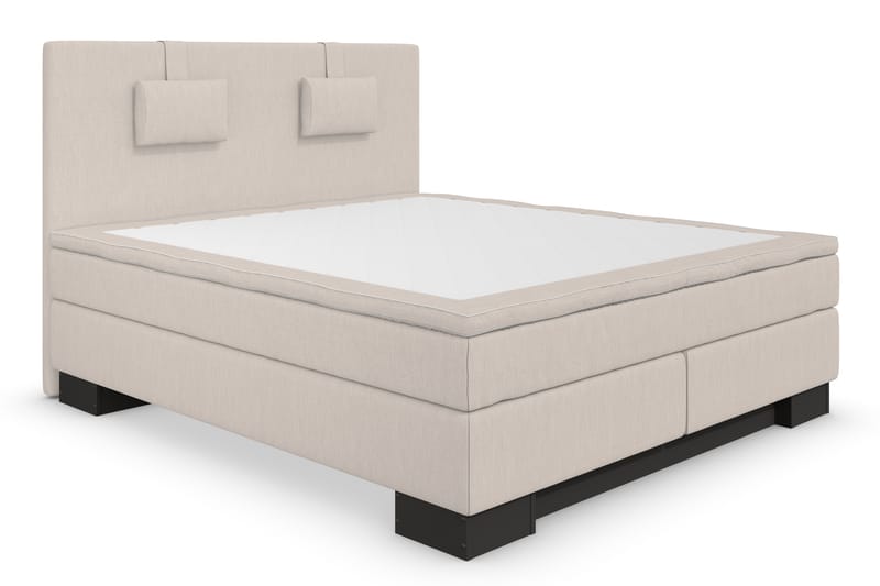 Hilton Lyx Komplett Sängpaket160x210  Beige - Beige - Möbler - Säng - Komplett sängpaket