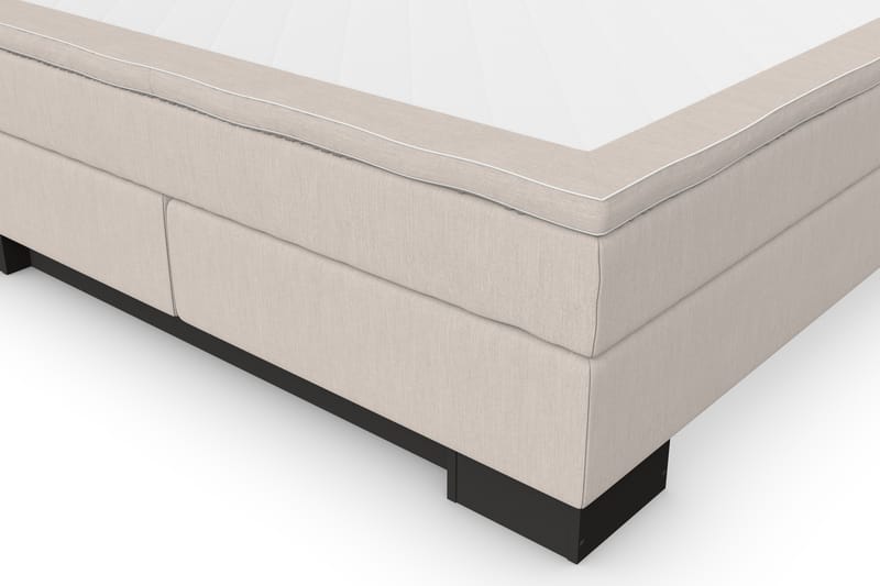 Hilton Lyx Komplett Sängpaket160x210  Beige - Beige - Möbler - Säng - Komplett sängpaket
