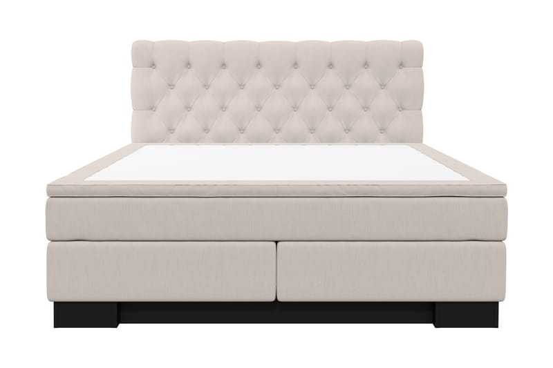 Hilton Lyx Komplett Sängpaket160x210  Beige - Beige - Komplett sängpaket - Kontinentalsäng - Dubbelsäng
