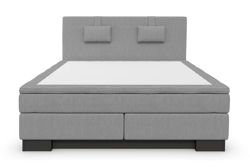 Hilton Lyx Komplett Sängpaket160x210 - Ljusgrå - Möbler - Säng - Komplett sängpaket