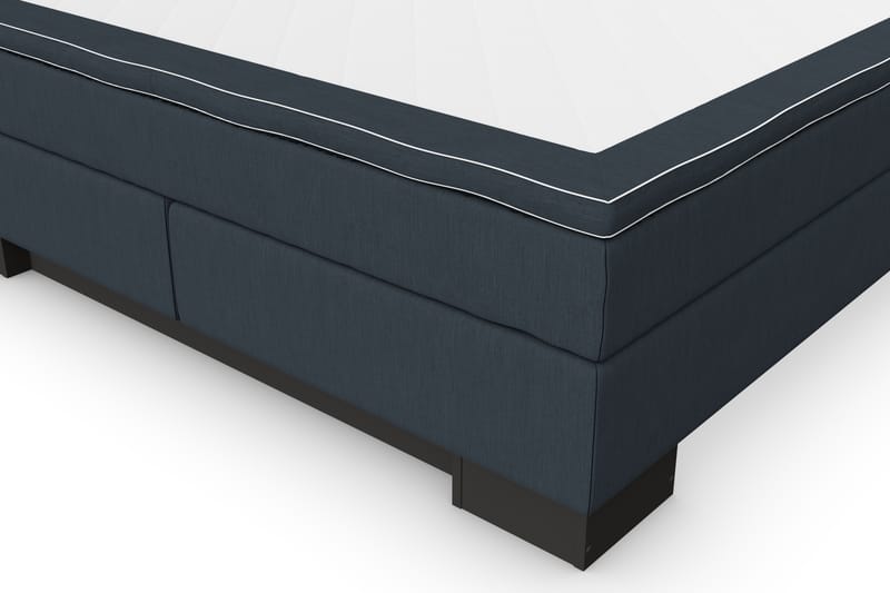 Hilton Lyx Komplett Sängpaket160x210  Mörkblå - Mörkblå - Möbler - Säng - Komplett sängpaket