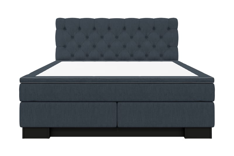 Hilton Lyx Komplett Sängpaket160x210  Mörkblå - Mörkblå - Möbler - Säng - Komplett sängpaket