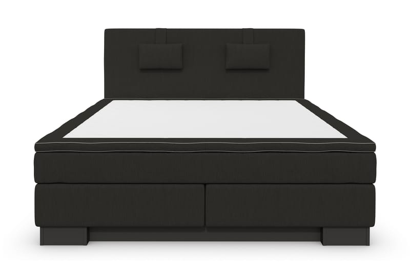 Hilton Lyx Komplett Sängpaket160x210 - Svart - Komplett sängpaket - Kontinentalsäng - Dubbelsäng