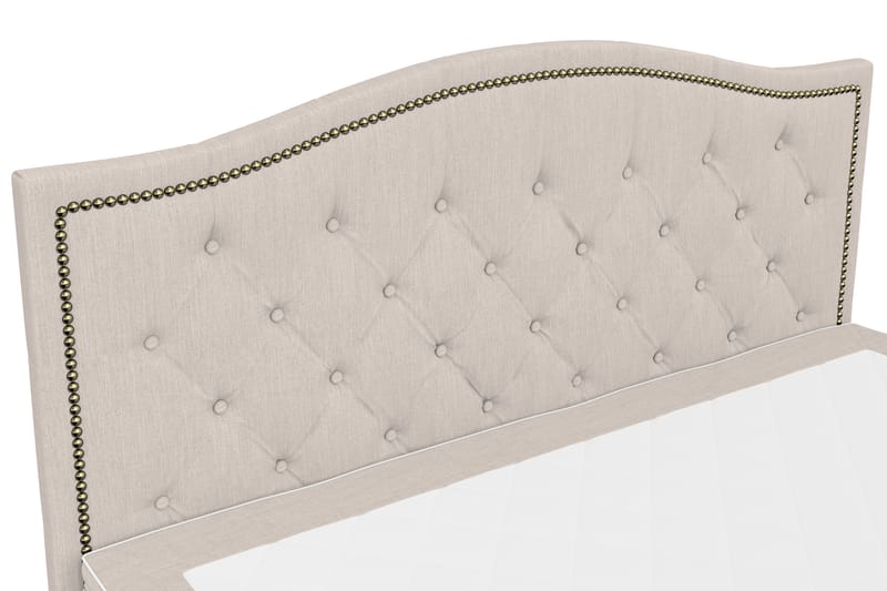 Hilton Lyx Komplett Sängpaket180x200 Amiral Sänggavel - Beige - Möbler - Säng - Komplett sängpaket
