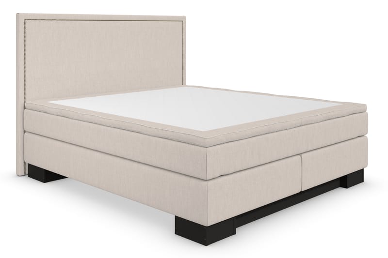 Hilton Lyx Komplett Sängpaket180x200 Amiral Sänggavel - Beige - Möbler - Säng - Komplett sängpaket