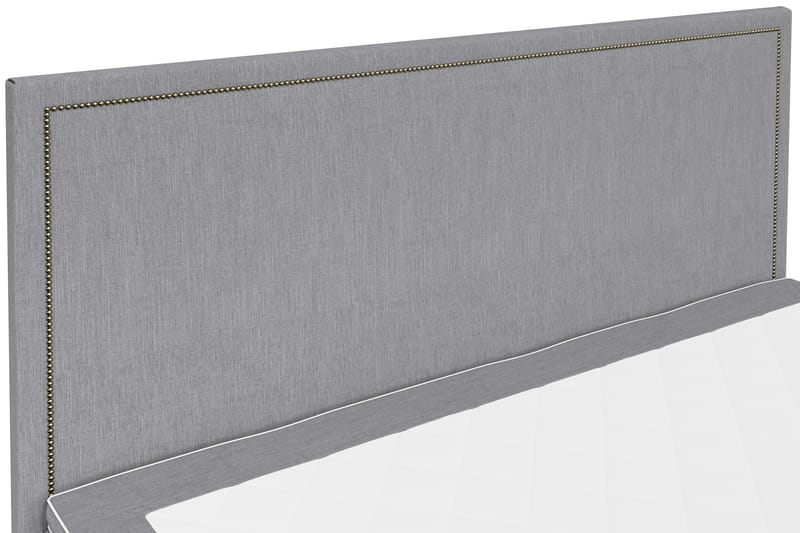 Hilton Lyx Komplett Sängpaket180x200 Amiral Sänggavel - Ljusgrå - Möbler - Säng - Komplett sängpaket