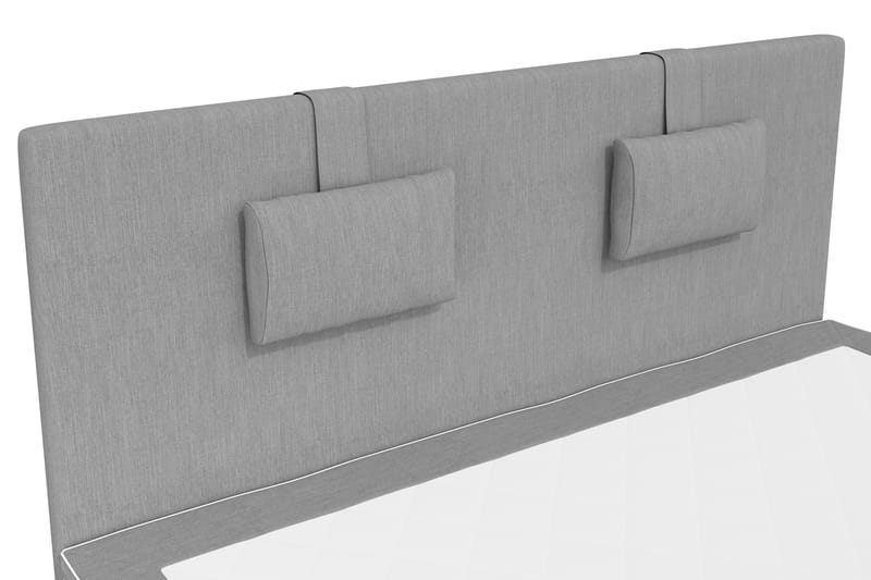 Hilton Lyx Komplett Sängpaket180x200  Ljusgrå - Ljusgrå - Möbler - Säng - Komplett sängpaket