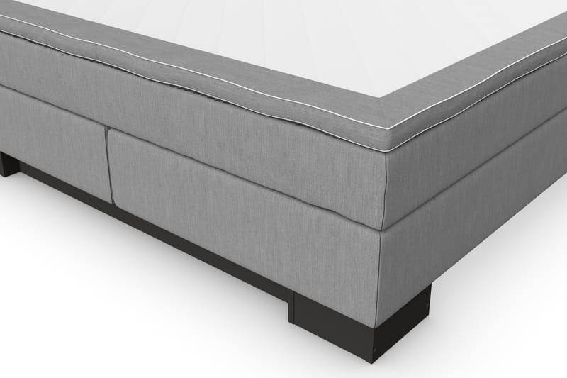 Hilton Lyx Komplett Sängpaket180x200  Ljusgrå - Ljusgrå - Möbler - Säng - Komplett sängpaket