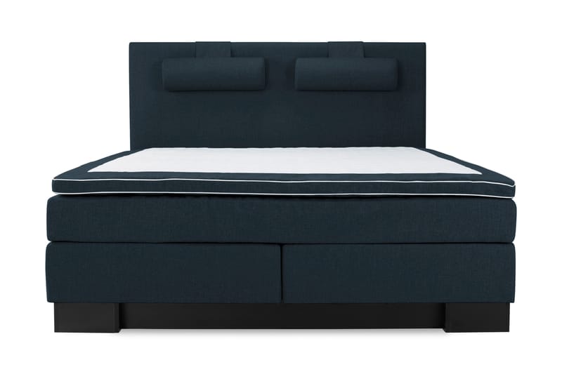 Hilton Lyx Komplett Sängpaket180x200  Mörkblå - Mörkblå - Dubbelsäng - Komplett sängpaket - Kontinentalsäng