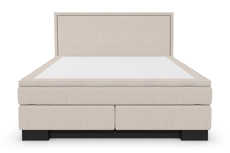 Hilton Lyx Komplett Sängpaket180x210 Amiral Sänggavel - Beige - Komplett sängpaket - Kontinentalsäng - Dubbelsäng