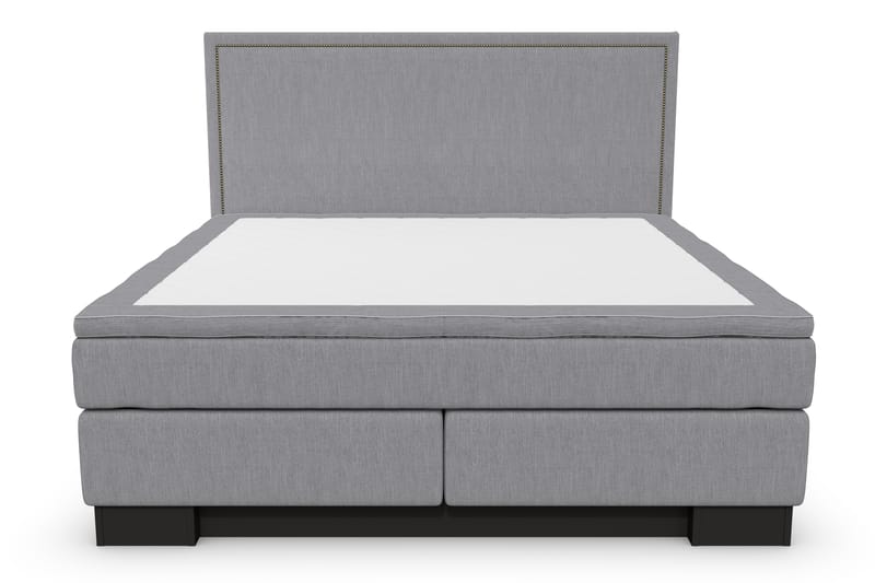 Hilton Lyx Komplett Sängpaket180x210 Amiral Sänggavel - Ljusgrå - Möbler - Säng - Komplett sängpaket
