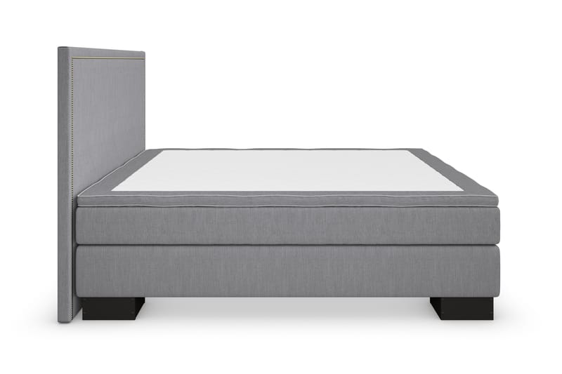 Hilton Lyx Komplett Sängpaket180x210 Amiral Sänggavel - Ljusgrå - Möbler - Säng - Komplett sängpaket