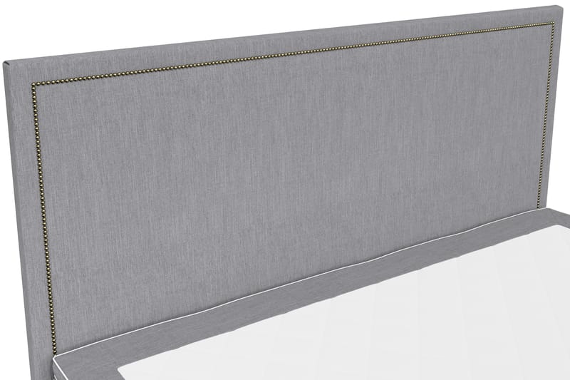 Hilton Lyx Komplett Sängpaket180x210 Amiral Sänggavel - Ljusgrå - Möbler - Säng - Komplett sängpaket