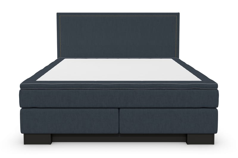 Hilton Lyx Komplett Sängpaket180x210 Amiral Sänggavel - Mörkblå - Möbler - Säng - Komplett sängpaket