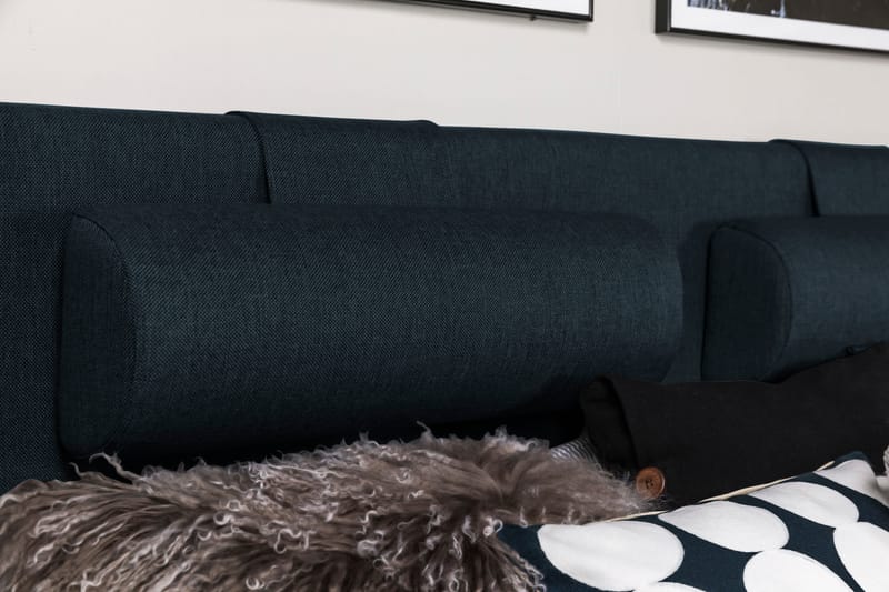 Hilton Lyx Komplett Sängpaket180x210  Mörkblå - Mörkblå - Möbler - Säng - Komplett sängpaket