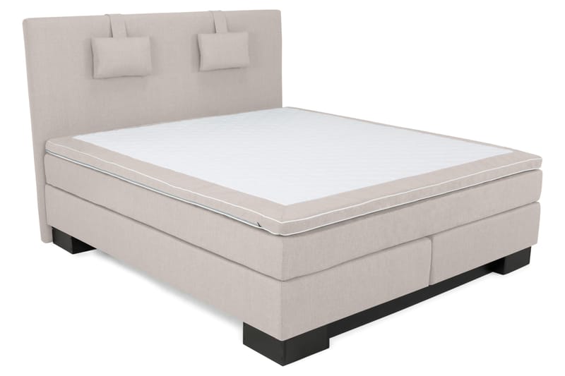 Hilton Lyx Komplett Sängpaket210x210  Beige - Beige - Möbler - Säng - Komplett sängpaket