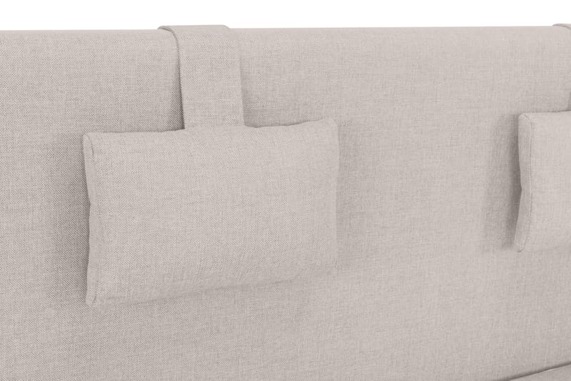 Hilton Lyx Komplett Sängpaket210x210  Beige - Beige - Komplett sängpaket - Kontinentalsäng - Dubbelsäng - Familjesäng