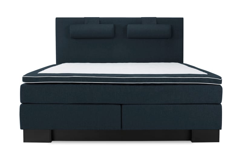 Hilton Lyx Komplett Sängpaket210x210 - Mörkblå - Komplett sängpaket - Kontinentalsäng - Dubbelsäng - Familjesäng