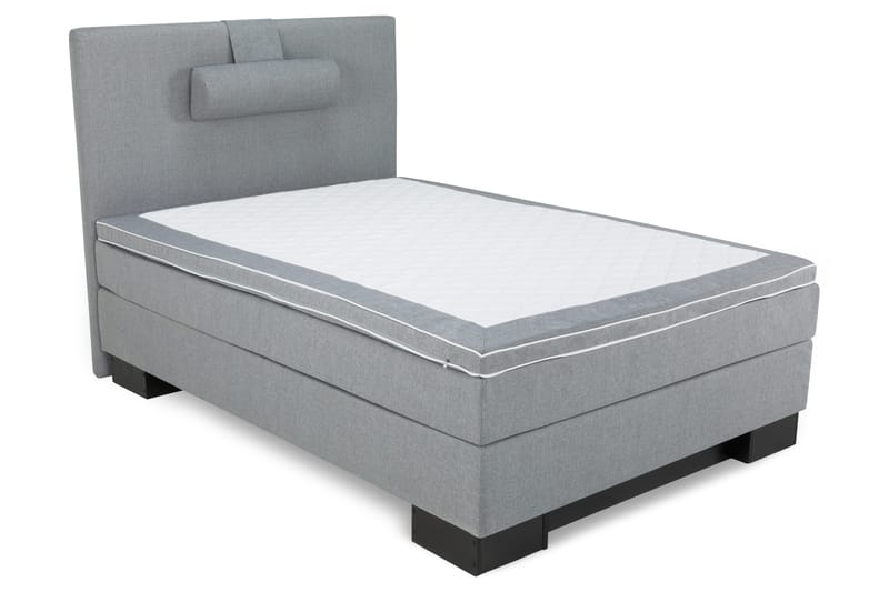 Hilton Lyx Kontinentalsäng 120x200 - Ljusgrå - Möbler - Säng - Kontinentalsäng