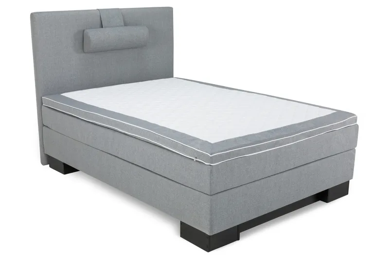 Hilton Lyx Kontinentalsäng 120x200 - Ljusgrå - Möbler - Säng - Kontinentalsäng
