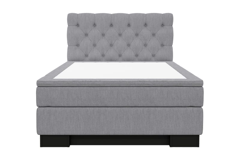 Hilton Lyx Kontinentalsäng 140x210 cm - Ljusgrå - Möbler - Säng - Kontinentalsäng