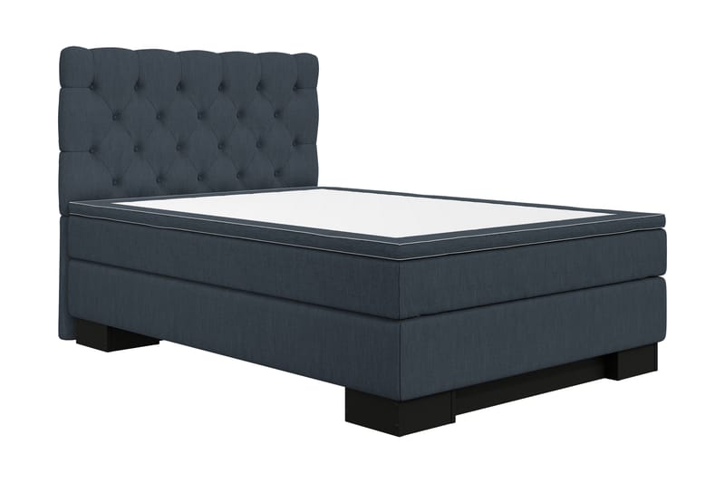 Hilton Lyx Kontinentalsäng 140x210 cm - Mörkblå - Möbler - Säng - Kontinentalsäng