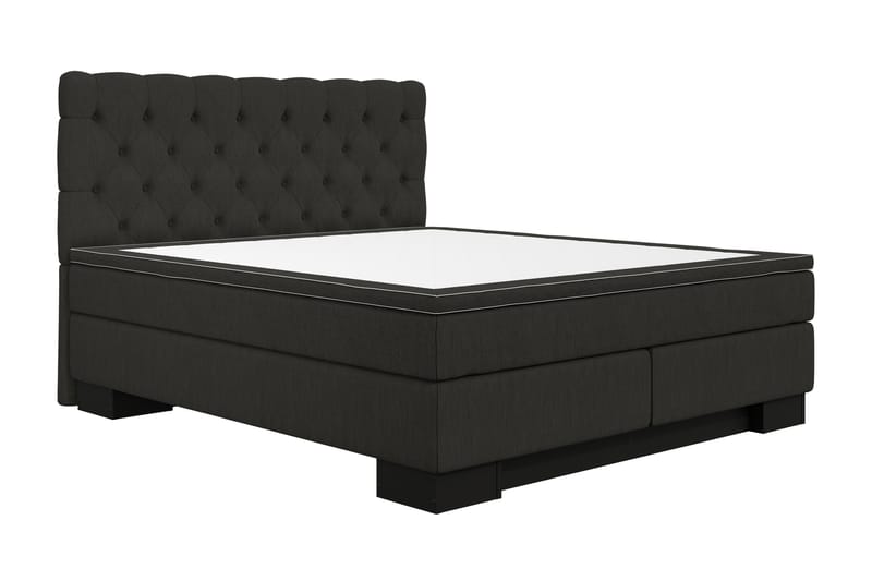 Hilton Lyx Kontinentalsäng 160x210  Svart - Svart - Möbler - Säng - Kontinentalsäng
