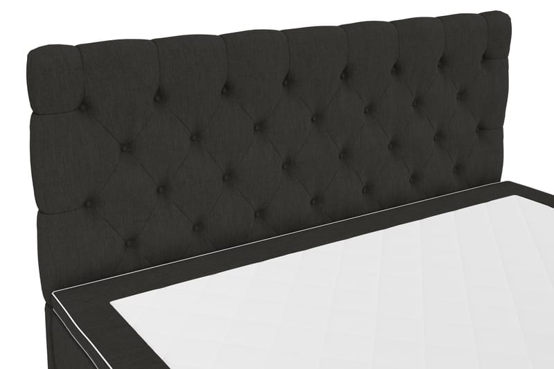 Hilton Lyx Kontinentalsäng 160x210  Svart - Svart - Möbler - Säng - Kontinentalsäng