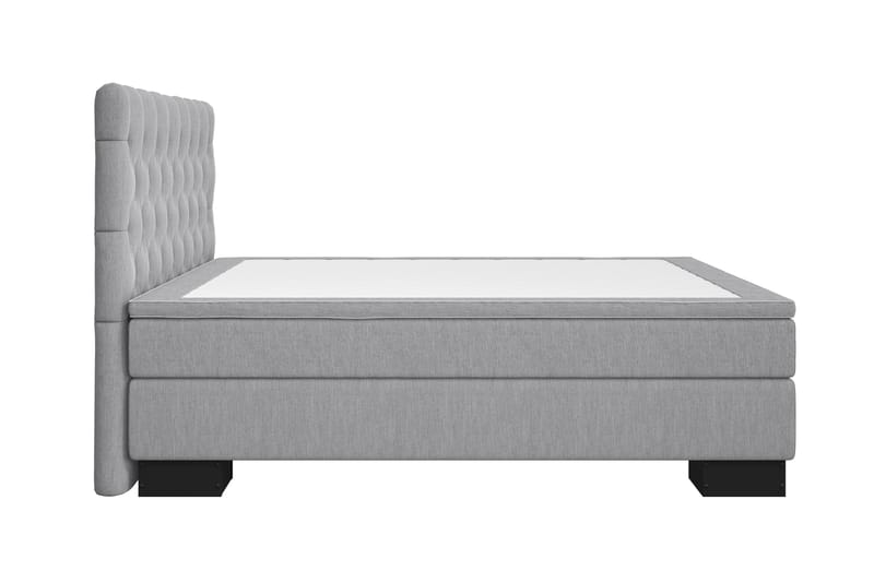 Hilton Lyx Kontinentalsäng 180x210 - Ljusgrå - Möbler - Säng - Kontinentalsäng