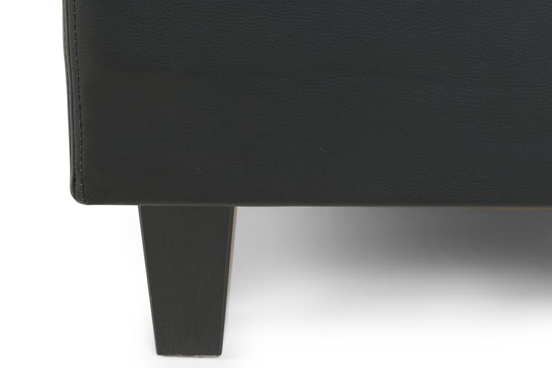 Hilton Lyx Sängpaket 120x200Konstläder/Tyg  Svart/Ljusgr - Svart/Ljusgrå - Möbler - Säng - Komplett sängpaket