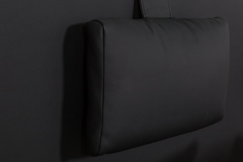 Hilton Lyx Sängpaket 160x200Konstläder  Svart - Svart - Möbler - Säng - Komplett sängpaket