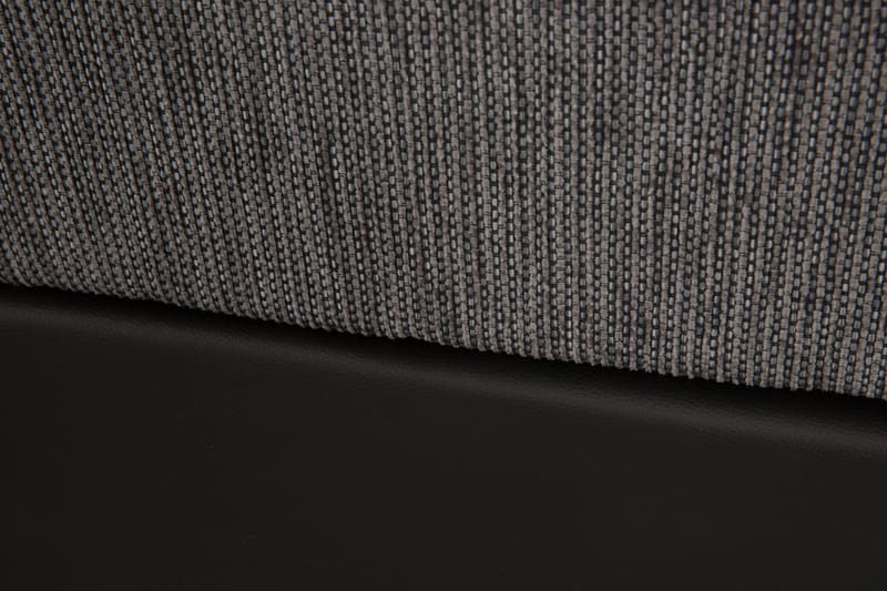 Hilton Lyx Sängpaket 180x200Konstläder/Tyg  Svart/Ljusgr - Svart/Ljusgrå - Möbler - Säng - Komplett sängpaket