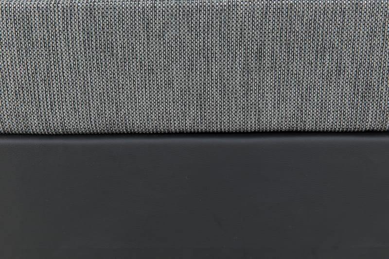 Hilton Lyx Sängpaket 180x200Konstläder/Tyg  Svart/Ljusgr - Svart/Ljusgrå - Möbler - Säng - Komplett sängpaket