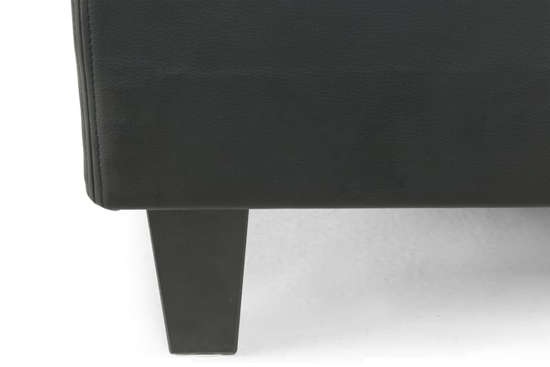 Hilton Lyx Sängpaket 180x200Konstläder/Tyg  Svart/Ljusgr - Svart/Ljusgrå - Möbler - Säng - Komplett sängpaket