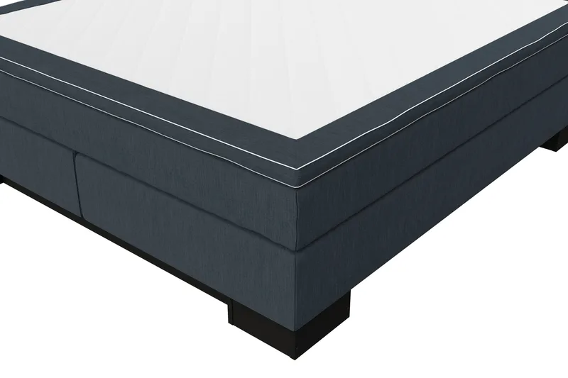 HVILA Lyx Kontinentalsäng 180x200 - Mörkblå - Möbler - Säng - Kontinentalsäng