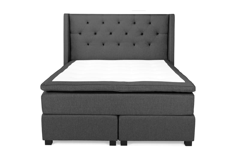 Imperia Komplett Komplett Sängpaket 160x200 cm - Mörkgrå - Möbler - Säng - Komplett sängpaket
