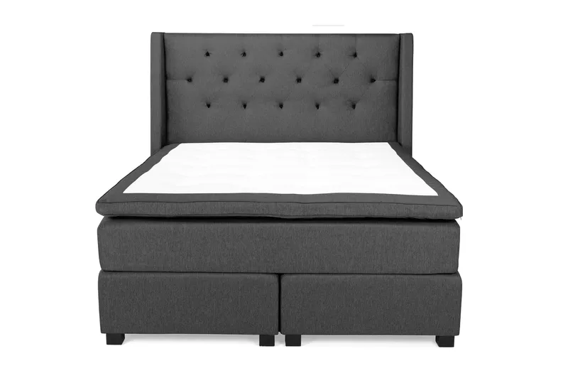 Imperia Komplett Komplett Sängpaket 160x200 cm, Mörkgrå