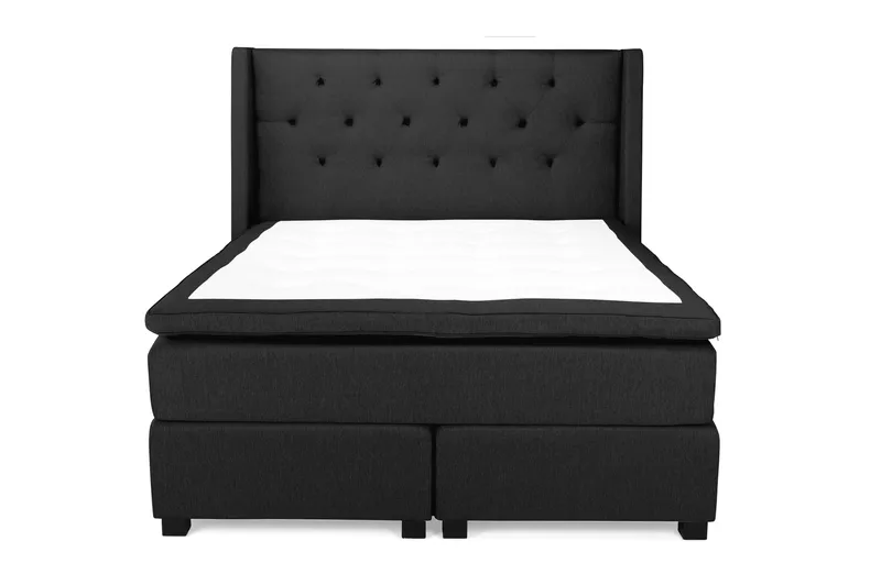 Imperia Komplett Komplett Sängpaket 160x200 cm, Svart