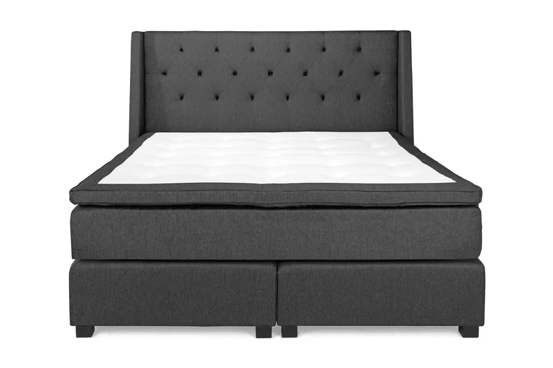Imperia Komplett Komplett Sängpaket 180x200 cm - Mörkgrå - Möbler - Säng - Kontinentalsäng