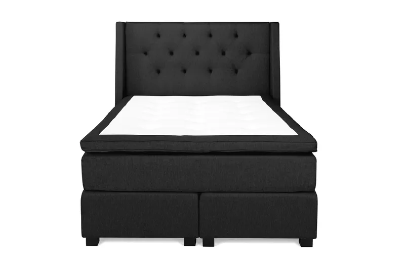 Imperia Kontinentalsäng 140x200 cm - Svart - Möbler - Säng - Kontinentalsäng