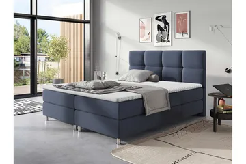Isoba Sängpaket 140x200 cm - Blå - Möbler - Säng - Kontinentalsäng