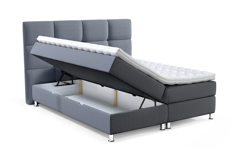 Isoba Sängpaket 140x200 cm - Grön - Komplett sängpaket - Kontinentalsäng - Dubbelsäng