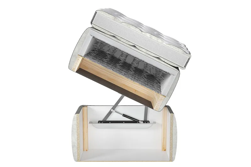 Isoba Sängpaket 160x200 cm - Blå - Möbler - Säng - Kontinentalsäng