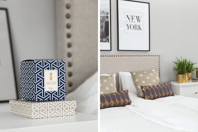 Jolie Komplett Sängpaket 140x200 - Beige - Möbler - Säng - Kontinentalsäng