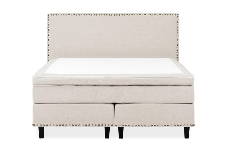 Jolie Komplett Sängpaket 180x200 cm - Beige - Dubbelsäng - Komplett sängpaket - Kontinentalsäng