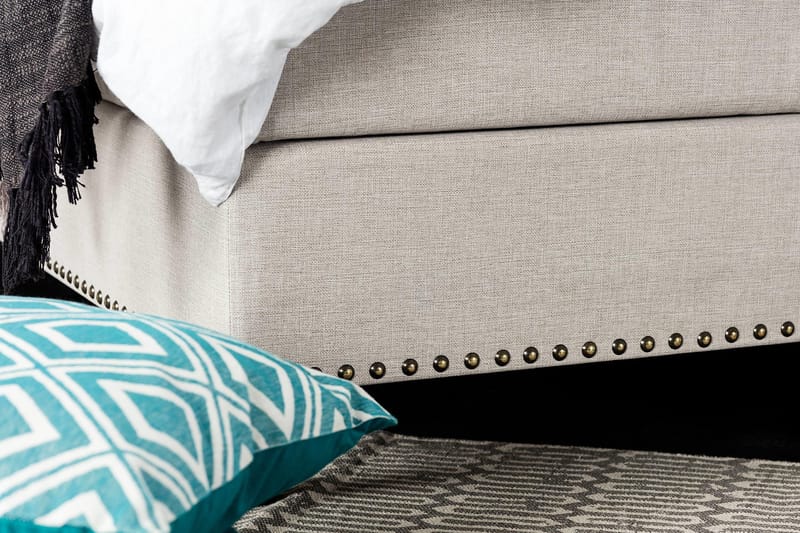 Jolie Komplett Sängpaket 180x200 cm - Beige - Möbler - Säng - Kontinentalsäng