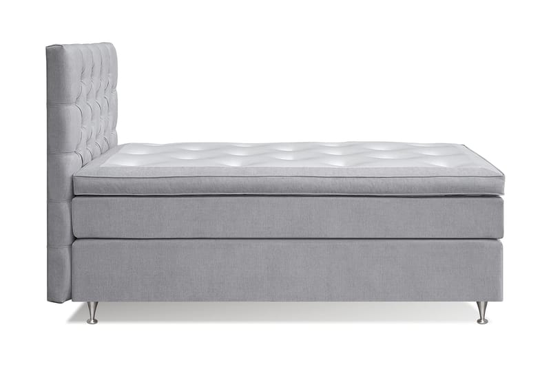 Joluma Kontinentalsäng Fast 105x200 cm - (+Fler val) 105x200 cm Ljusgrå - Möbler - Säng - Kontinentalsäng